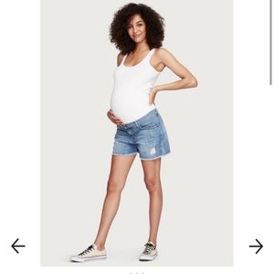 NWT Current Elliott x Hatch Maternity Cut Off Shorts
In Halley